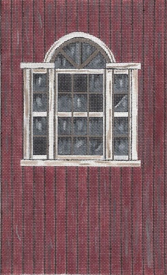 click here to view larger image of Broad Side Of A Barn Window (hand painted canvases)