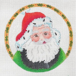 click here to view larger image of Father Christmas (hand painted canvases)