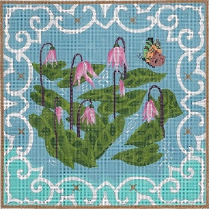 click here to view larger image of Fawn Lily (hand painted canvases)