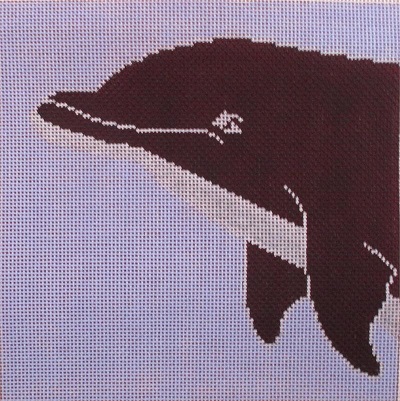 click here to view larger image of Coastal Dolphin (hand painted canvases)