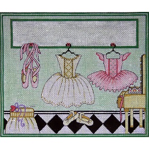 click here to view larger image of Ballerina's Room (hand painted canvases)