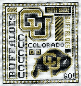 click here to view larger image of Colorado University (hand painted canvases)
