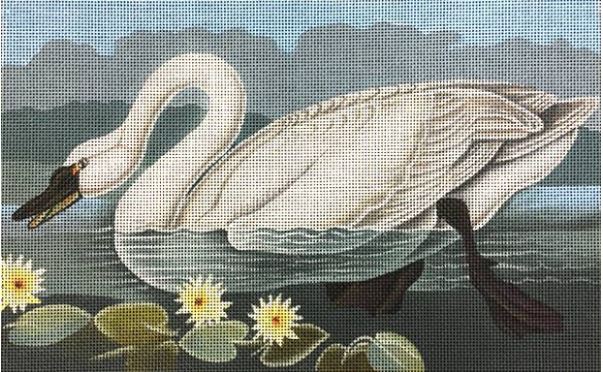 click here to view larger image of Swan (hand painted canvases)