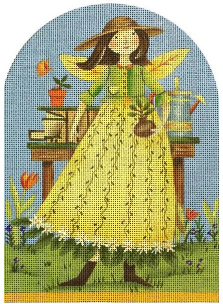 click here to view larger image of Garden Fairy (hand painted canvases)