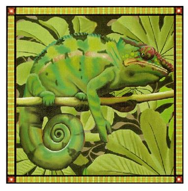 click here to view larger image of Chameleon - 13M (hand painted canvases)