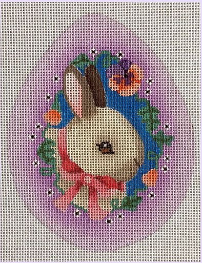 click here to view larger image of Easter Babies - Bunny Egg (hand painted canvases)