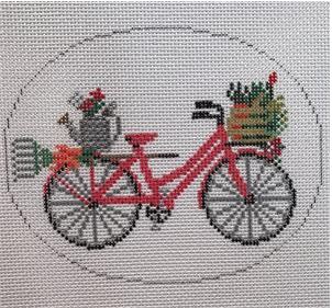 click here to view larger image of Garden Bicycle (hand painted canvases)