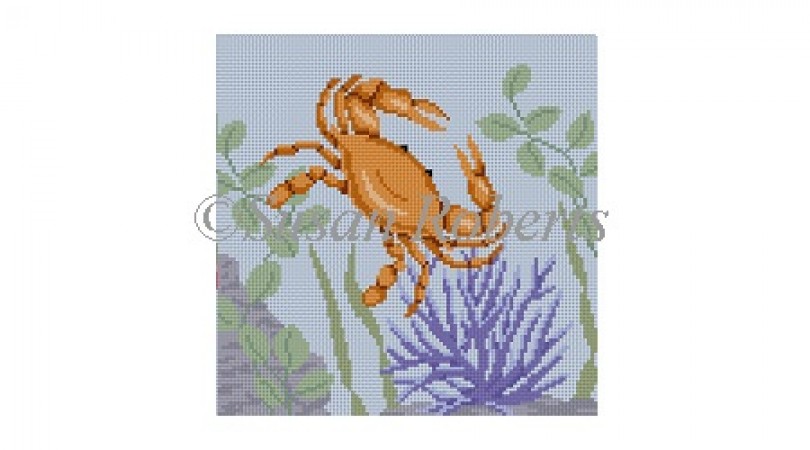 click here to view larger image of Crab (hand painted canvases)