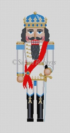 click here to view larger image of White King (hand painted canvases)