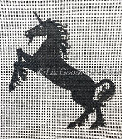 click here to view larger image of Unicorn Silhouette (hand painted canvases)