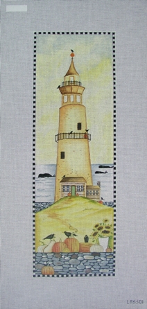 click here to view larger image of Autumn Lighthouse (hand painted canvases)