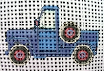 click here to view larger image of Pickup Truck (hand painted canvases)