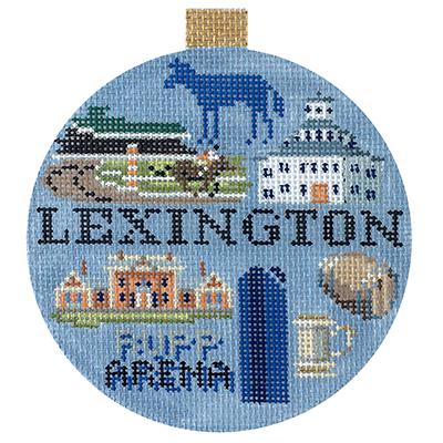 click here to view larger image of Travel Round - Lexington (hand painted canvases)