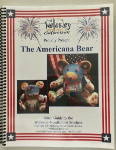 click here to view larger image of Americana Bear - Stitch Guide (books)