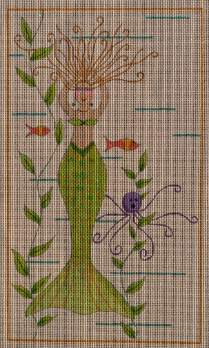 click here to view larger image of Sea of Love Mermaid (hand painted canvases)