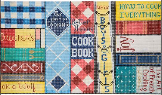 click here to view larger image of Cookbooks (hand painted canvases)