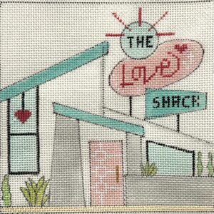 click here to view larger image of Love Shack (hand painted canvases)