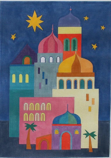click here to view larger image of Bethlehem  - 18M (hand painted canvases)