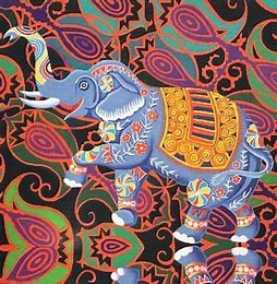 click here to view larger image of Elephant - 18M (hand painted canvases)