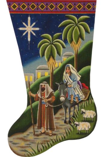 click here to view larger image of To Bethlehem - 13M (hand painted canvases)