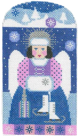 click here to view larger image of Angel of the Month - January (hand painted canvases)