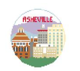 click here to view larger image of Asheville (hand painted canvases)