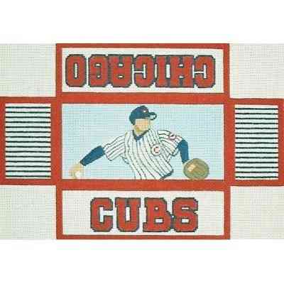 click here to view larger image of Chicago Cubs Brick Cover (hand painted canvases)