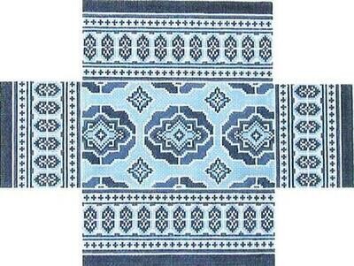 click here to view larger image of Bokhara Bandana Brick Cover (hand painted canvases)