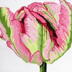 click here to view larger image of Simple Flowers - Princess Tulip (hand painted canvases)