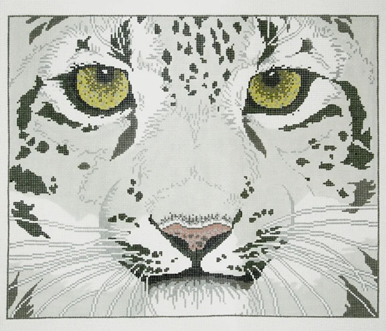 click here to view larger image of Snow Leopard (hand painted canvases)