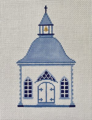 click here to view larger image of Delft Church (hand painted canvases)