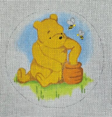 click here to view larger image of Pooh and Honey - 18M (hand painted canvases)