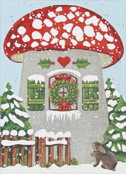 click here to view larger image of Mushroom House (hand painted canvases)