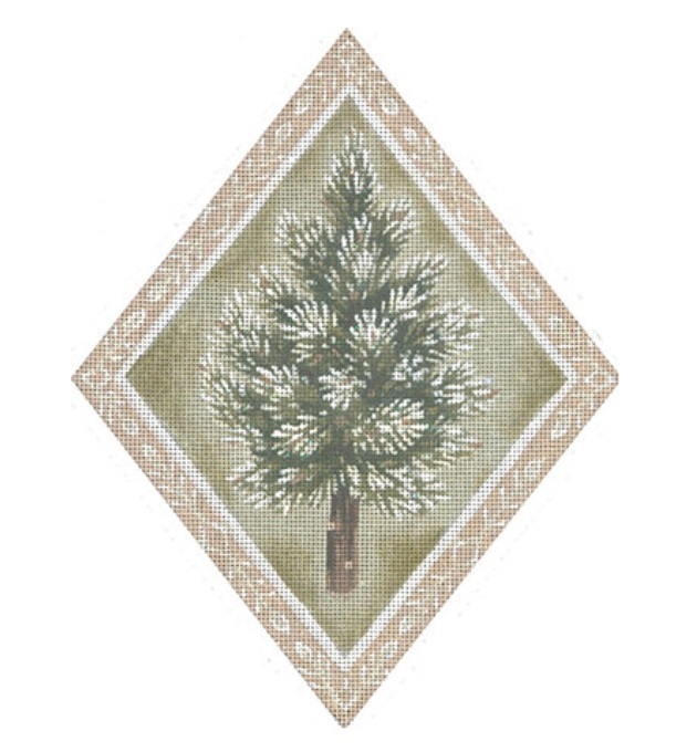 click here to view larger image of Evergreen Tree (hand painted canvases)