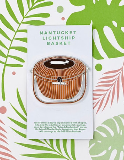 click here to view larger image of Needle Minder - Nantucket Lightship Basket (accessories)
