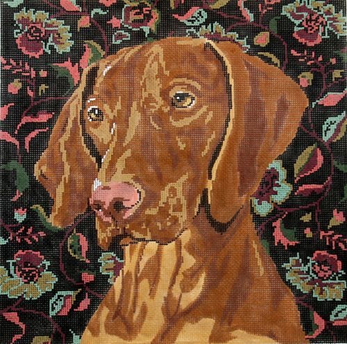 click here to view larger image of Vizsla   (hand painted canvases)