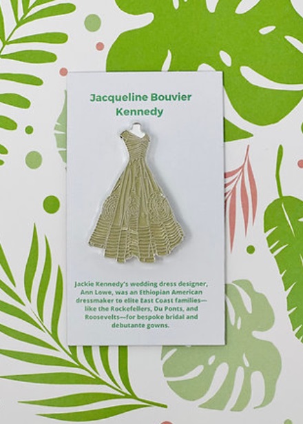 click here to view larger image of Needle Minder - Jacqueline Bouvier Kennedy Wedding Dress (accessories)