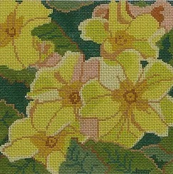 click here to view larger image of Summer Palette - Primrose (hand painted canvases)