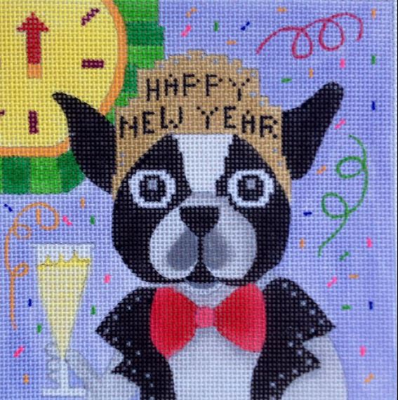 click here to view larger image of Bobs New Year Party (hand painted canvases)
