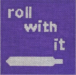click here to view larger image of Roll With It (hand painted canvases)