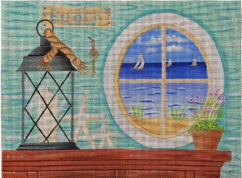 click here to view larger image of By the Sea (hand painted canvases)