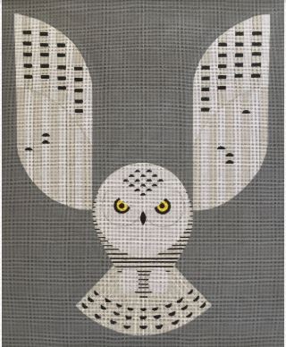 click here to view larger image of White Owl (hand painted canvases)