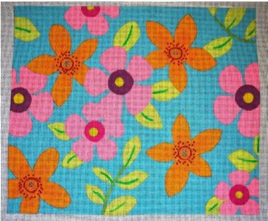 click here to view larger image of Flower Fields - Summer - 13M (hand painted canvases)