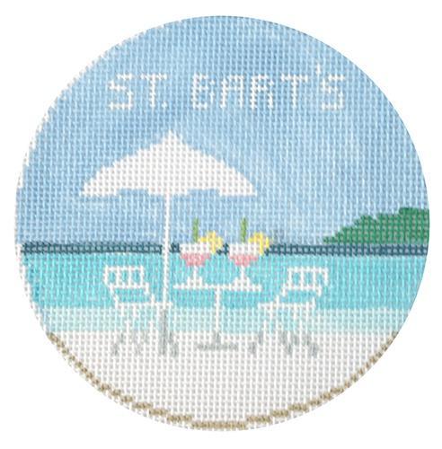 click here to view larger image of St Barts (hand painted canvases)