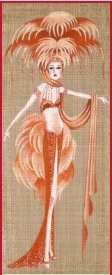 click here to view larger image of Ziegfield (hand painted canvases)