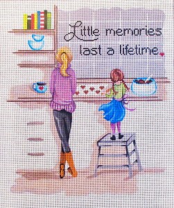 click here to view larger image of Baking Memories (hand painted canvases)