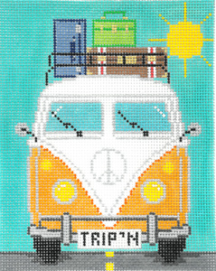 click here to view larger image of Micro Bus - Road Trip'n (hand painted canvases)