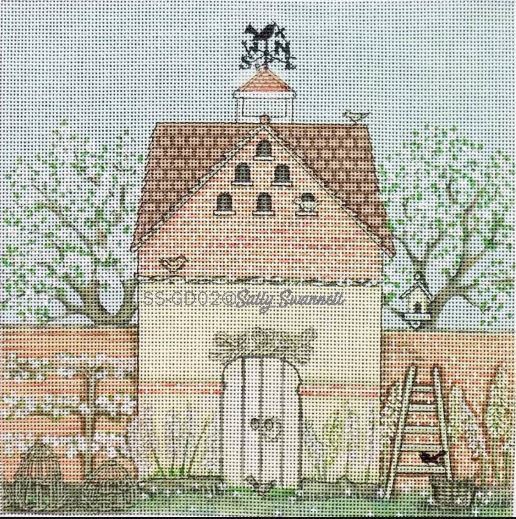 click here to view larger image of Dovecote  (hand painted canvases)