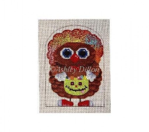 click here to view larger image of Clown Owl (hand painted canvases)