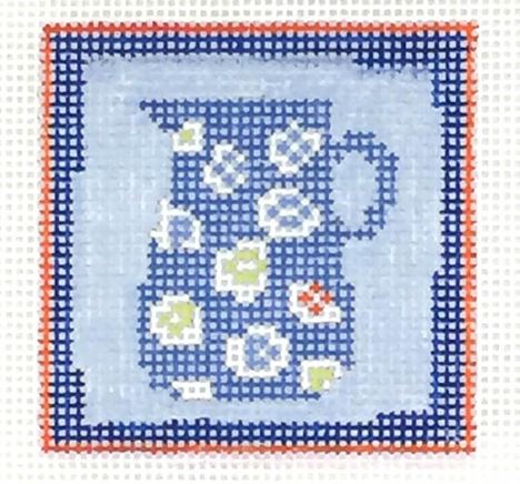 click here to view larger image of First Stitch Kit - Pitcher (needlepoint kits)